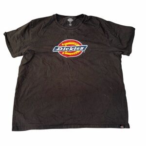 Dickies Black Men's Tee with Logo